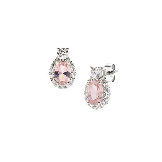 Pendientes Amen Mujer Madame in Plata Morganite EMADBBMOZ - EMADBBMOZ